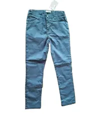 Pumpkin patch girls size 9 finding Anastasia frost grey coated jeans adjustable