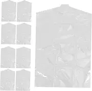 BESTYASH 30Pcs Clear Suit Bags for Closet Storage Transparent Garment Bags for Dresses Coats Uniforms Dustproof Clothing Storage for Travel Home Use Lightweight Versatile