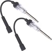 2Pcs Spark Plug Testers, Engine Plug Ignition Tester, Straight Boot Ignition Tes