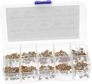 GLEAVI 600pcs Assorted Capacitors Ceramic Capacitor Kit for Electronics Diy Projects High Voltage Replacement