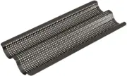 Bakemaster Baguette Tray Non-Stick Perfect Crust, Grey, 40107 2.5 Cm*39 Cm* 1...