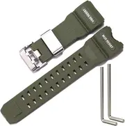 [XBHSW] Resin Strap Compatible with Casio GWG-1000 mudmaster Men's Watch Replacement Band Waterproof Rubber Bracelet