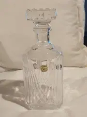 CRISTAL D'ARQUES DECANTER CUT GENUINE 24% LEAD CRYSTAL NEW