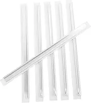 MAGICLULU 6 Pack Squeegee Refills Rubber Squeegee Blade Glass Wiper Blade Easy Replacement for Window Cleaning