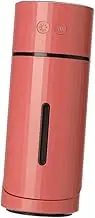 ULTECHNOVO 1pc Portable Mini Humidifier with for Car and Office Auto Shut Off Rotatable Design Hours Endurance for Yoga Bedroom