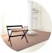 IXOAKQ Foldable Luggage Rack for Hotel Guest Room, Foldable Floor-Standing Storage Rack Easy to Carry Shoe Rack Multifunction Compartment Hotel(Silver Half,60X48X55CM) (Silver Half 60X48X55CM)
