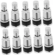 PENIKOKO 10pcs Bolt in Tire Valve Stems for Tubeless Tires Durable High Temperature Resistant for Cars Trucks and Motorcycles Reliable Leak Design with Excellent Grip