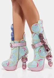 [Irregular Choice] Mint Fairy Fantastic Boots