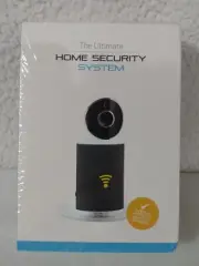 The Ultimate Home Security System Camera with mounting dock and USB power cord