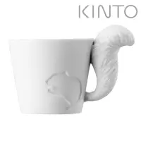 在飛比找momo購物網優惠-【Kinto】Mugtail 童話動物杯-松鼠