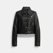 Snap Front Shrunken Jacket