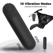 Remote Control Panties Vibrating Egg Bullet Vibrator Clitoris Female USB Sex Toy
