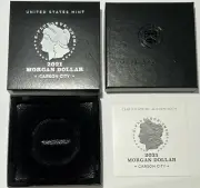 NO COIN 2021 CC $1 SILVER MORGAN BOX & COA NO CAPSULE US MINT CARSON CITY