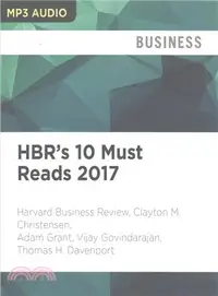 在飛比找三民網路書店優惠-Hbr's 10 Must Reads 2017 ― The