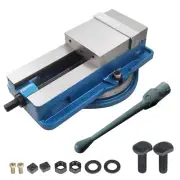 6" × 7.5" Lockdown CNC Milling Machine Bench Vise With 360° Swiveling Base