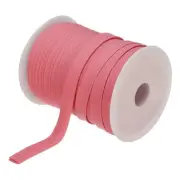 1/2 Inch Double Fold Bias Tape Bulk Bias Tape (Watermelon Red 55 Yards)