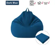 Beanbag Sofas Cover Without Filler Lounger Seat Bean Bag Cover Puff Asiento Couch Tatami Chairs Covers