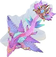 KAKIWYHHH Magical Sky Dragon 3D Epoxy Resin Silicone Mold for Fondant Sugar Craft, Cake Topper Decorating, Polymer Clay, Plaster