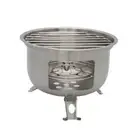 Mini Burning Stove for Stewing and Roasting Stainless Steel Charcoal Grill