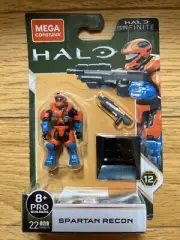 Brand NEW- Mega Bloks Construx Halo Heroes: Series 12- Spartan Recon (GNB15)