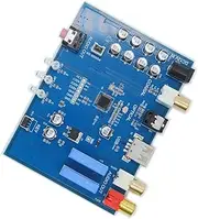Q-BAIHE DAC Decoder Board 192KHz 24BIT Fiber Coaxial USB Bluetooth 5.0 Pluggable U Disk with Bluetooth Antenna
