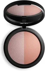 Inika Baked Mineral Blush Duo, Natural Make-Up Formula, Healthy Glow, Vegan 8g (0.28 oz) (Pink Tickle)