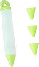 BRIGHTFUFU Silicone Piping Pen Versatile Cake Decorating Tools for Icing Cream Chocolate for Cookies Cupcakes and Muffins Easy to Use Clean Includes