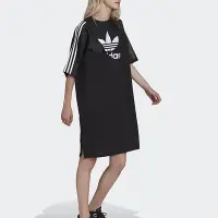 在飛比找Yahoo奇摩購物中心優惠-adidas 洋裝 女款 連身裙 運動 三葉草 國際碼 TE