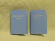 Dolce & Gabbana 'Light Blue' EDT Perfume 2x .05oz Vial Bottles NEW