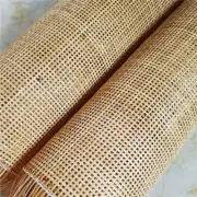 60CM X 1-3 Meters Cane Webbing Roll Natural Real Rattan for Chair Table Furnitur