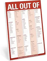 Knock Knock All Out Of Note Pad (Red)