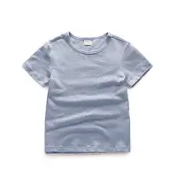 在飛比找momo購物網優惠-【Baby 童衣】任選 短袖T恤 竹節棉透氣短袖上衣 886