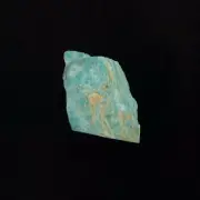 MeldedMind One Side Polished Amazonite Specimen 1.27in Natural Blue Stone 170402