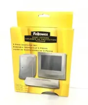 Fellowes Computer Dust Covers 3 Pcs Set CPU Monitor Keyboard CRC99688