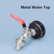 IBC Tank Fittings – S60X6 Adapter to Brass Garden Tap with 1/2" Hose Fit