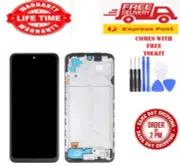 FOR XIAOMI REDMI NOTE 10 4G NOTE 10s LCD AMOLED SCREEN DIGITIZER FRAME ASSEMBLY
