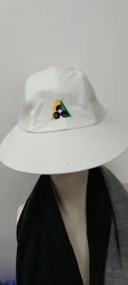Cotton & mesh Wide Brim visor ladies Cap Green Under BA Logo snap back 6669
