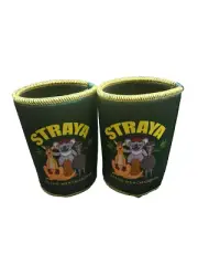 Stubby Holder / Can Cooler x 2 Australia Aussie Straya