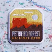 Petrified Forest Iron on Travel Patch - Great Souvenir or Gift for travellers