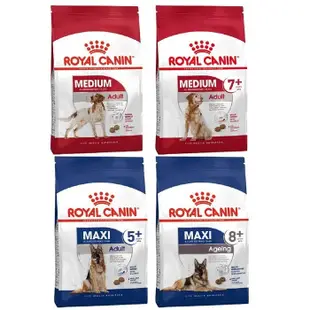 Royal Canin法國皇家 犬專用乾糧15Kg 中型成犬/中大型熟齡犬 犬糧 (8.3折)