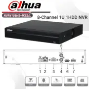 Original Dahua NVR4108HS-4KS2/L 8 Channel 8MP 4K 1U 1HDD Network Video Recorder