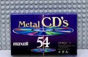 MAXELL METAL CD'S 54 1992 JAPAN TYPE IV BLANK CASSETTE TAPE (1) (SEALED)