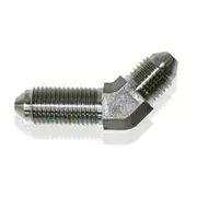 Aeroflow 45° Stainless Steel Bulkhead -3AN, AF321-03