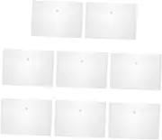 OHPHCALL 40pcs Plastic A4 Document Bag Snap Button File Pockets for School Office