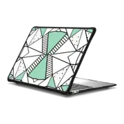 MacBook Air 13-inch (M1 / Intel) Impact Case Abstraction Spots and Stripes Mint Macbook