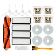For Robot Vacuum X10+ / X10 Plus B101GL Spare Parts Accessories Main Side Brush Hepa Filter Dust Bag Mop Cloth