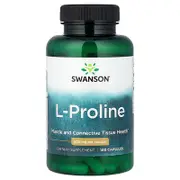 Swanson, L-Proline, 500 mg, 100 Capsules