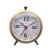 NeXtime Harvey Alarm Clock Gold with Luminous Hands 9 x 10.8 x 5cm