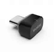 Yealink BT51-C, USB-C Bluetooth Dongle, Support BH72/BH76 Connect To PC , guarantees a first-rate range of up to 100ft/30m Black, Plug-and-play BT51-C