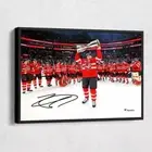 Nathan MacKinnon Canada Autographed Fanatics Authentic 2025 Poster